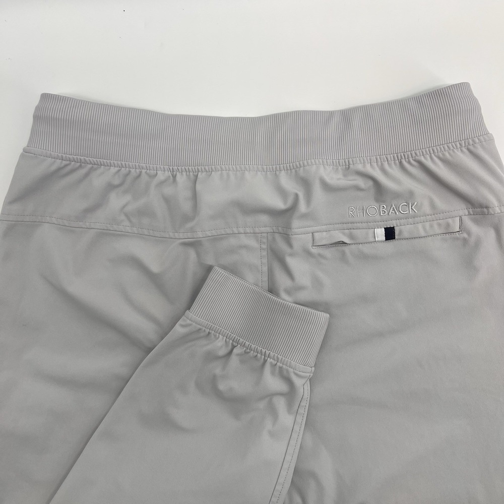 Rhoback Jogger Mens Large Grey Delta Performance Golf Athletic Joggers Pants